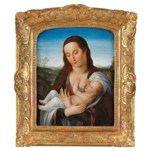 Maria Lactans. Ecole de Bruges vers 1600