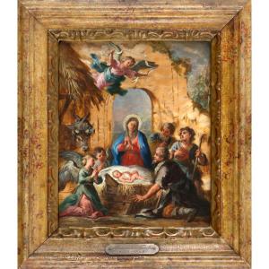 Adoration des bergers – Ecole véronaise du 17e siècle