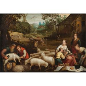 Allégorie de l’été – Ecole flamande, première moitié du 17e siècle