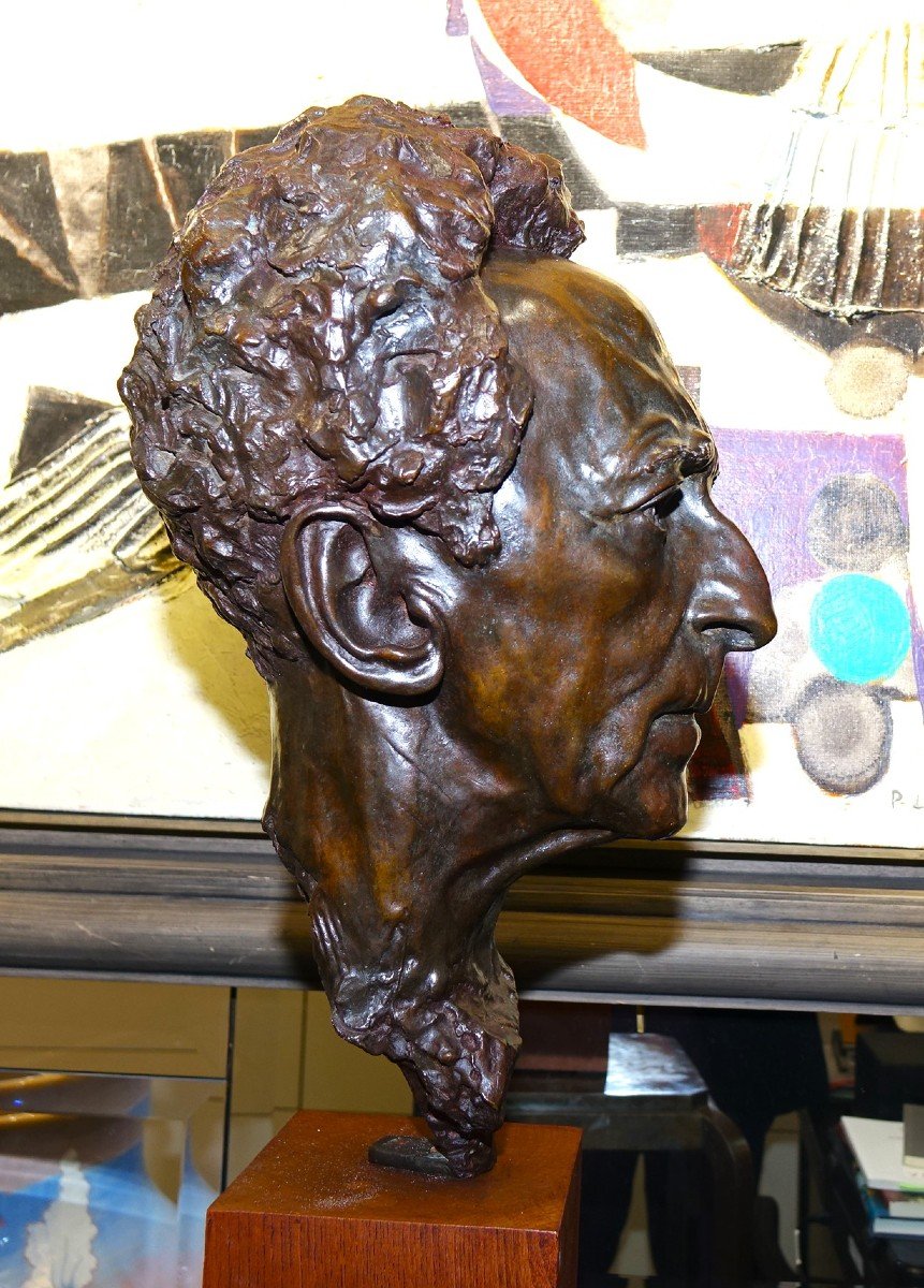 Jean Cocteau Bronze 1963-photo-3