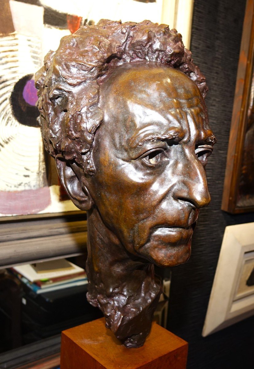 Jean Cocteau Bronze 1963-photo-2