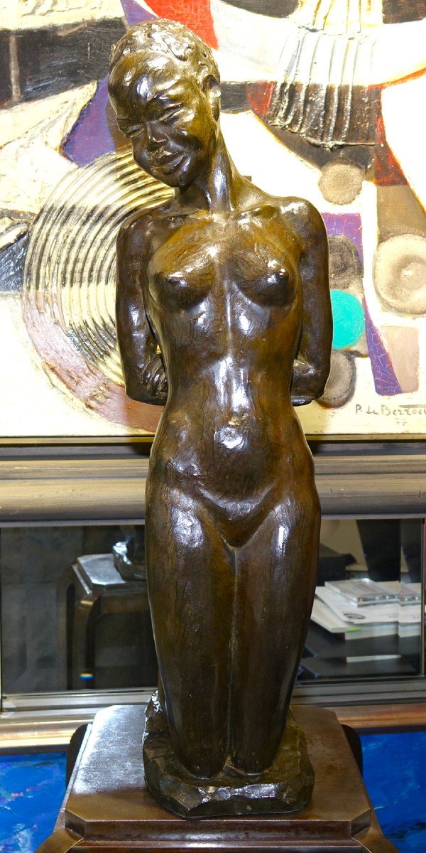 Bronze Africaniste P. SERSTE 1960
