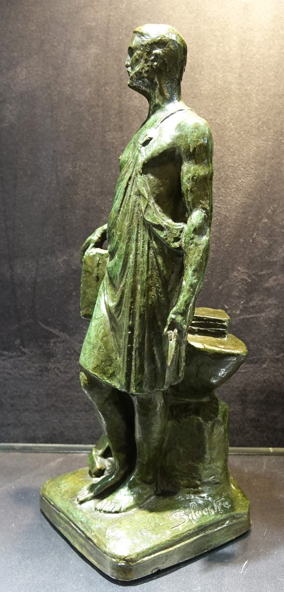 Franc Maconnerie  Bronze-photo-3