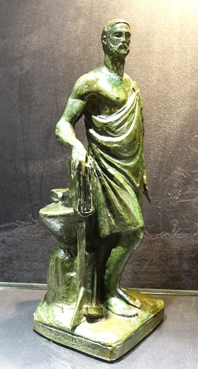 Franc Maconnerie  Bronze-photo-2