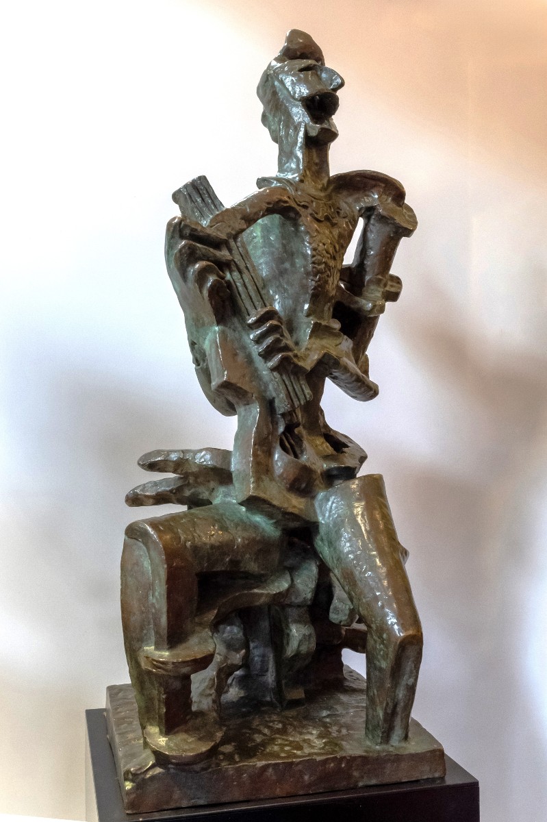 Ossip Zadkine Bronze Harlequin 1943-photo-1