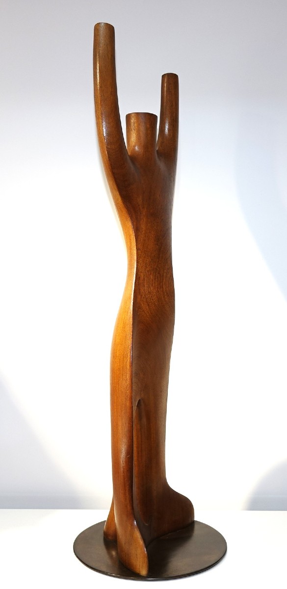 Ricardo Scarpa Teak Sculpture 1960-photo-1