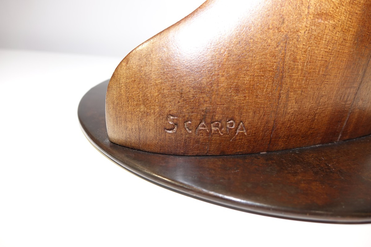 Ricardo Scarpa Teak Sculpture 1960-photo-4