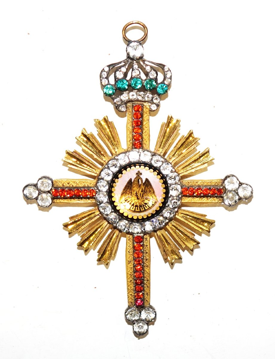 Franc Maçonnerie Bijou Rose-Croix vers 1800