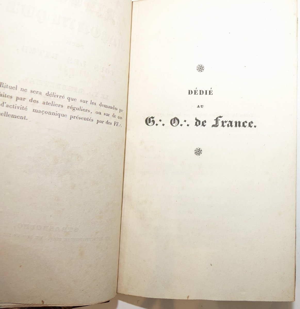 Franc maçonnerie Rituel pour tous les grades 1826-photo-4