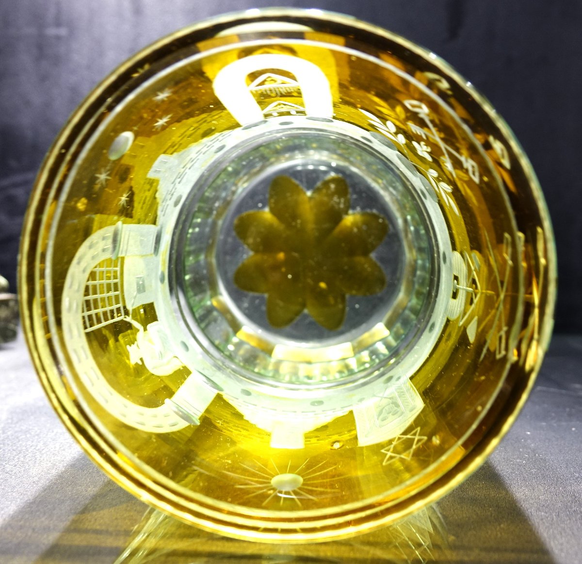 Franc Maçonnerie Important Verre-photo-1