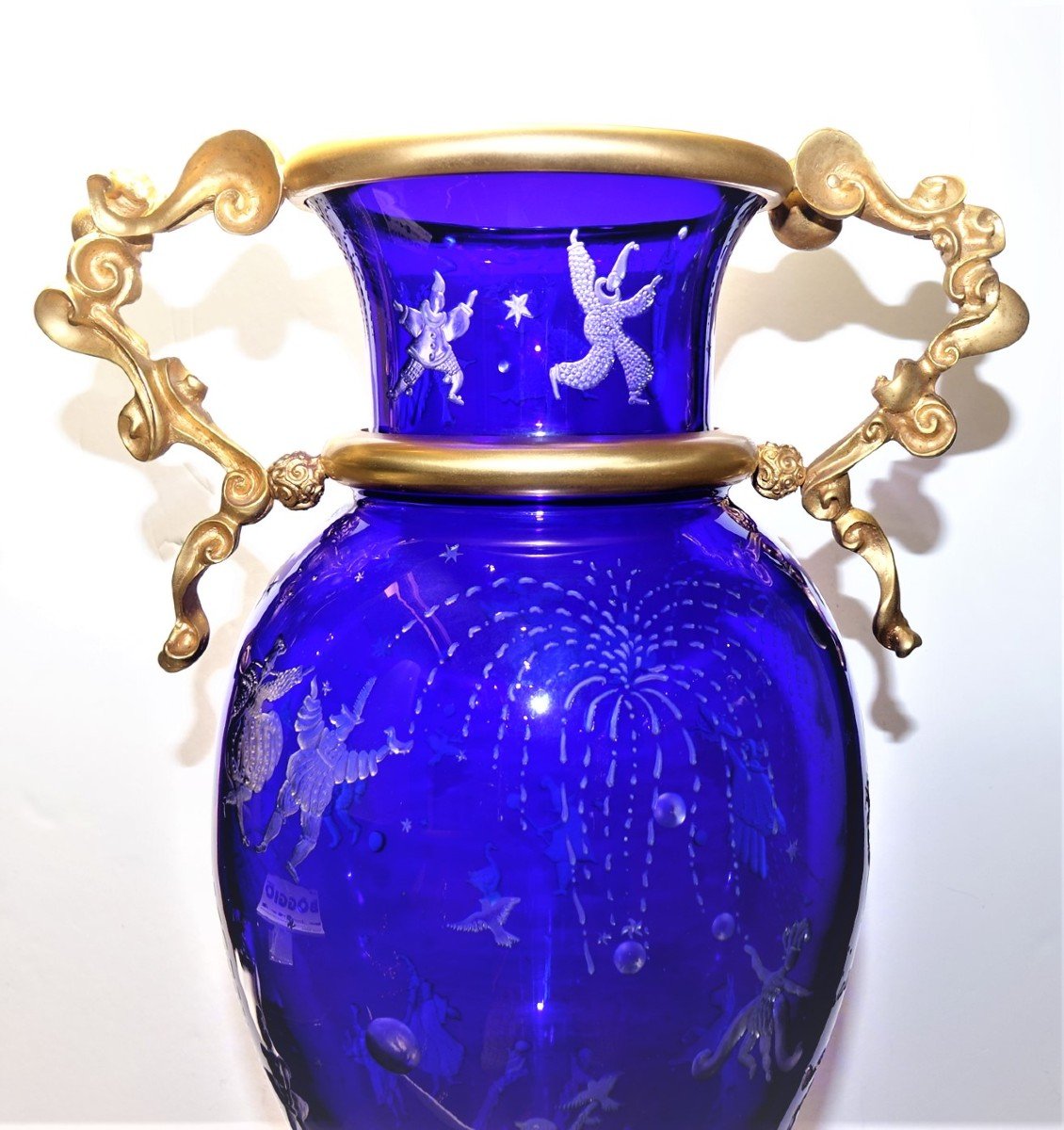 BACCARAT IMPORTANT VASE J. BOGGIO 1998-photo-1