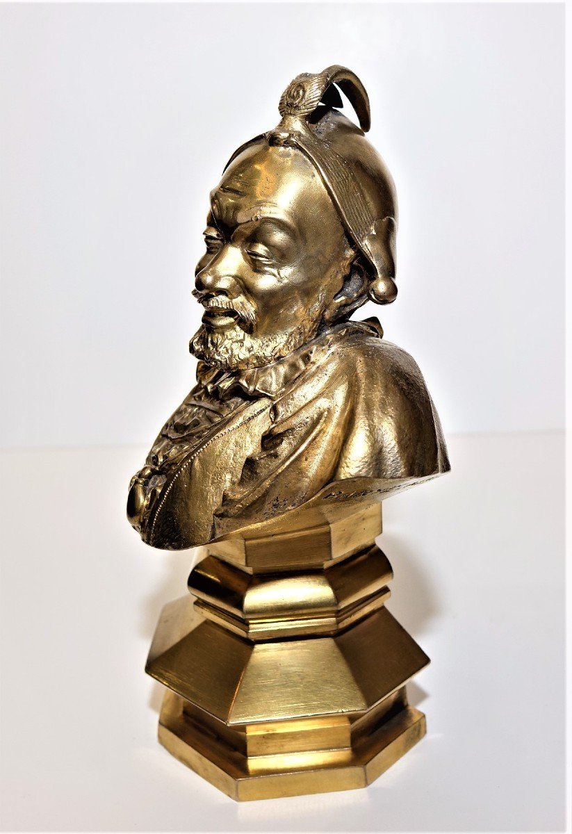 Barye Alfred Bronze Gilt 19 Th-photo-2