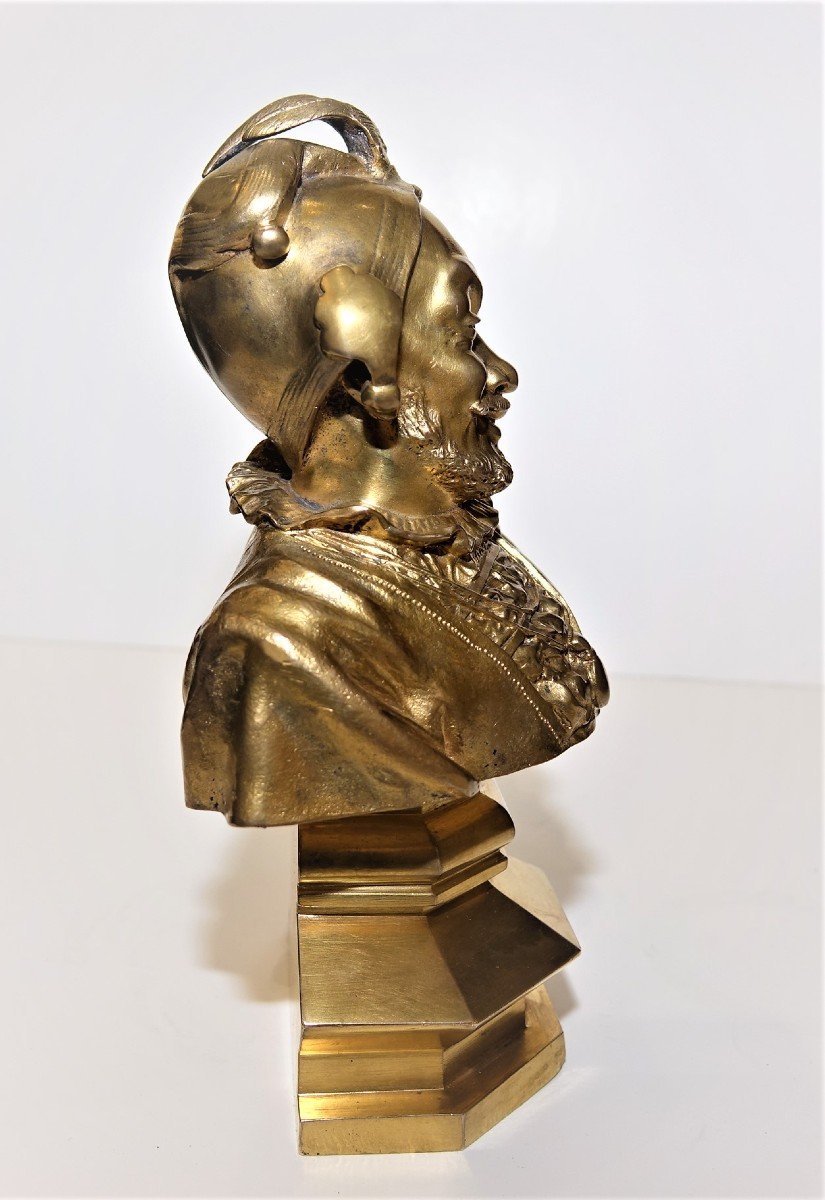 Barye Alfred Bronze Gilt 19 Th-photo-3