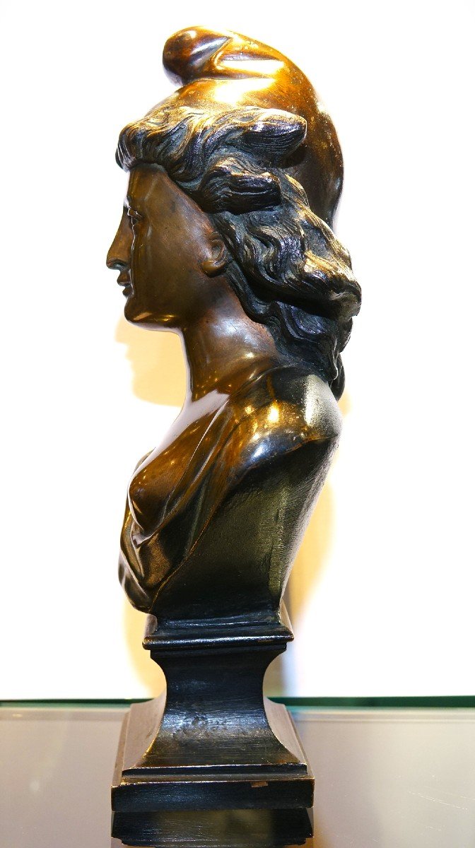 Buste de Marianne en Bronze  19 ème-photo-1