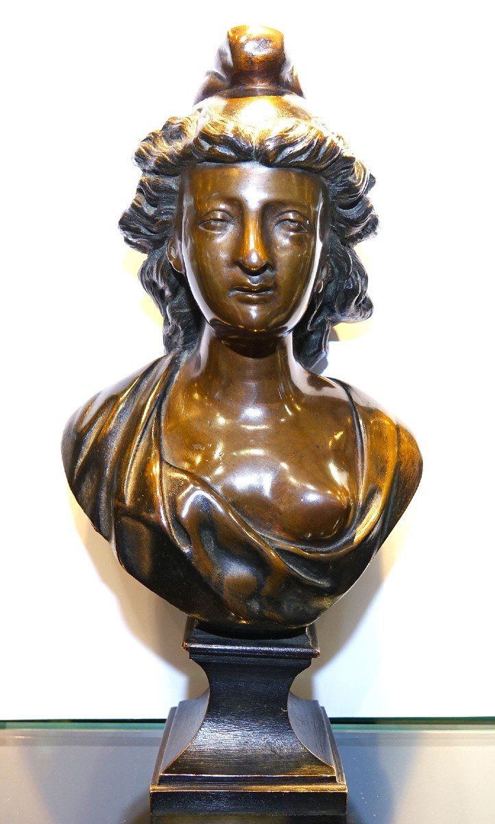 Buste de Marianne en Bronze  19 ème