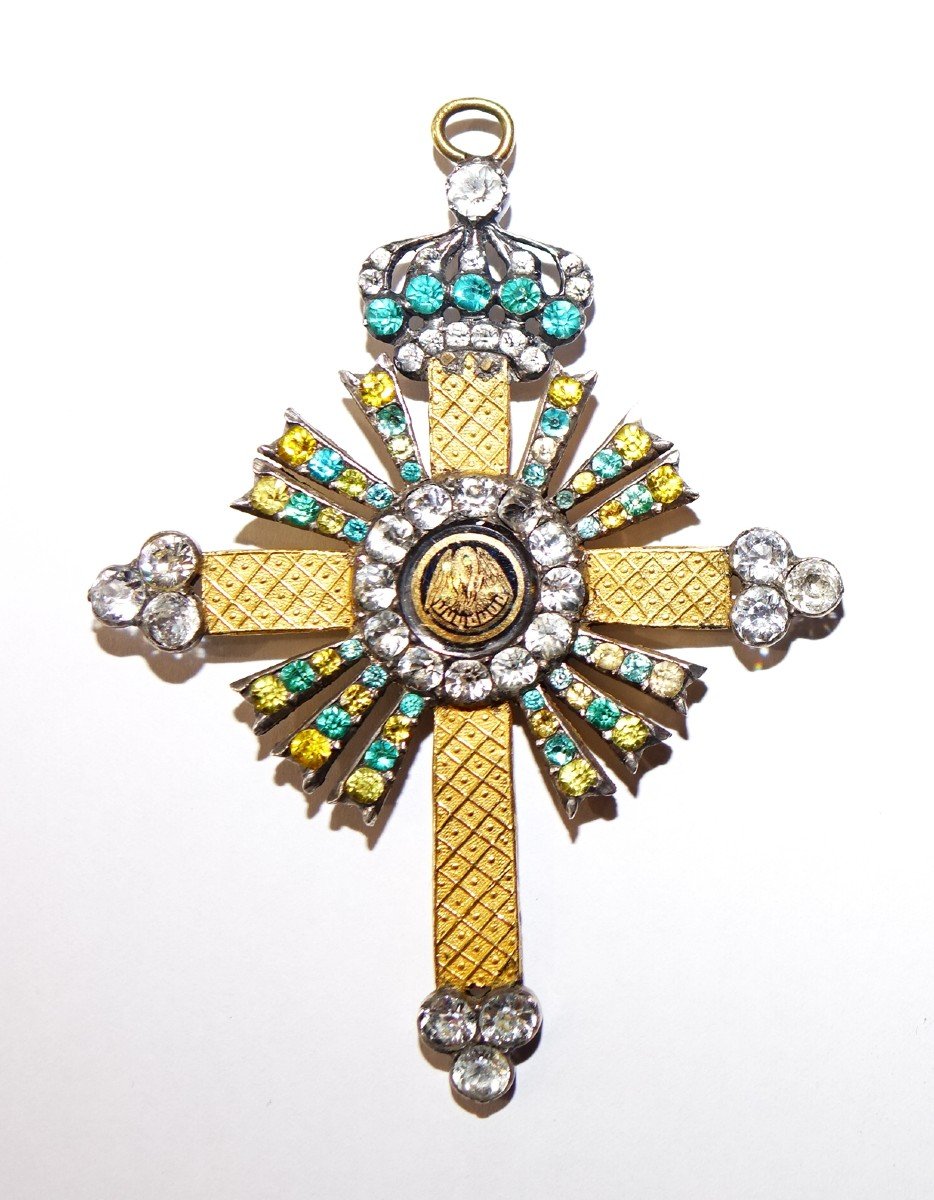 Franc Maçonnerie, Bijou de Chevalier Rose Croix d'époque Empire