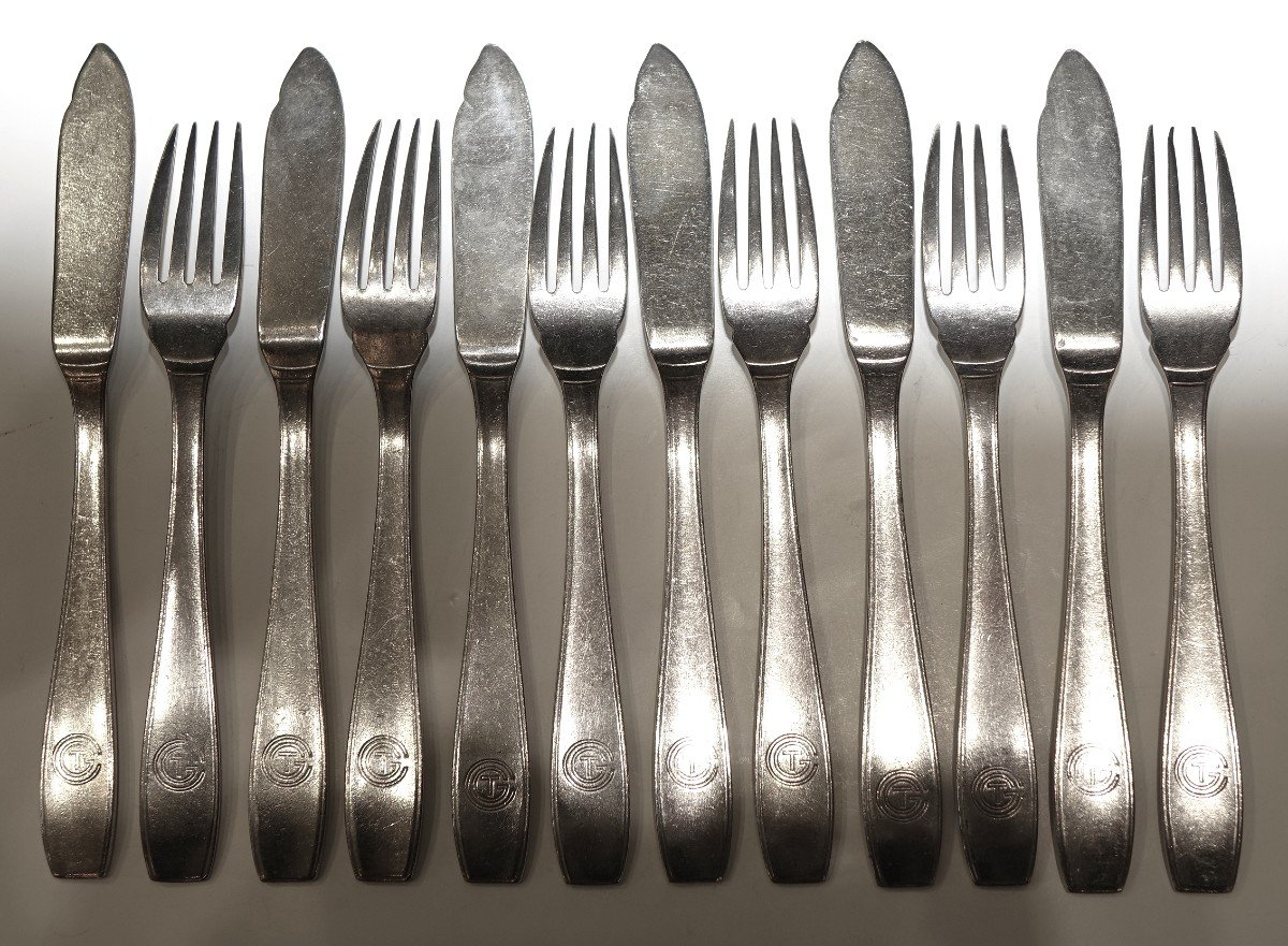 Christofle Cutlery Le Normandie 1935