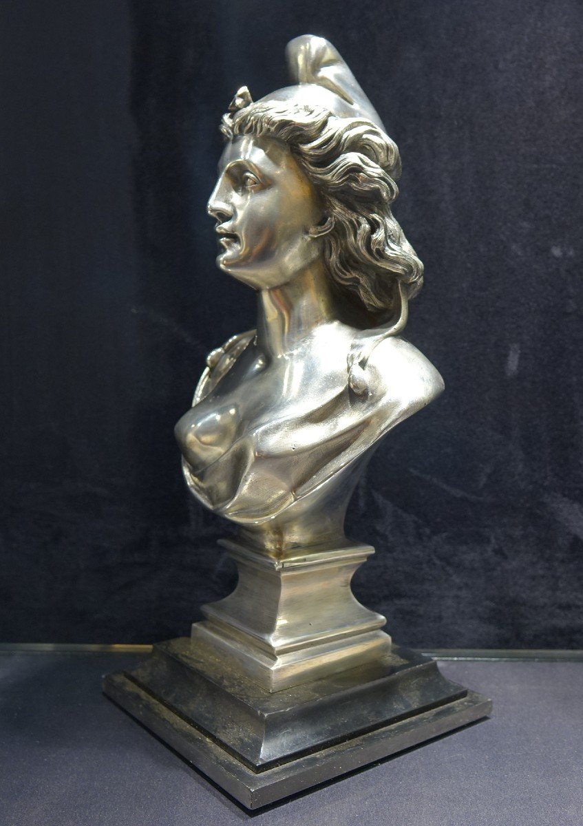 Franc Maçonnerie Marianne Bronze 1870-photo-1
