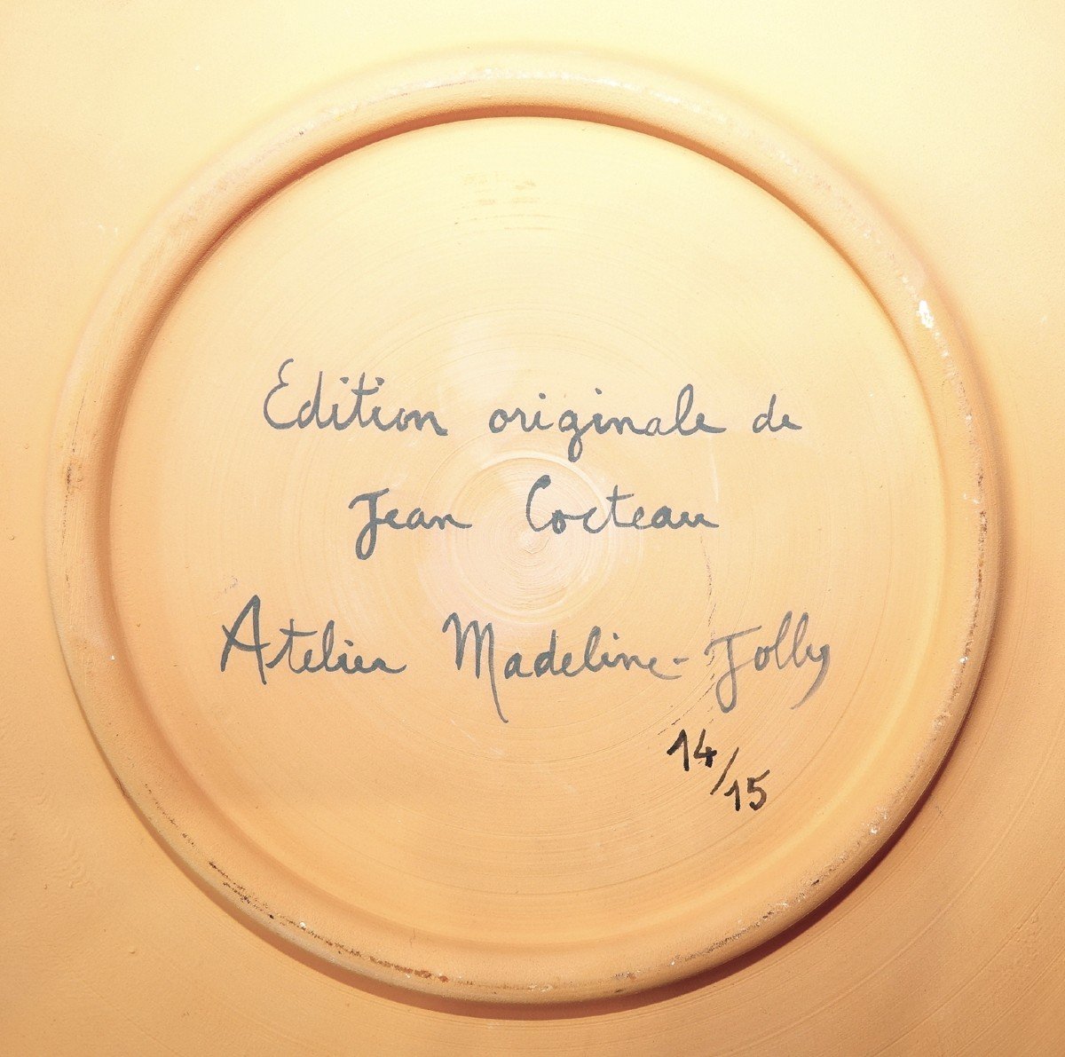 Jean Cocteau  plat -photo-3