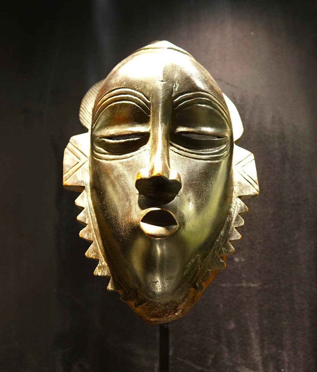 African Wood Mask 1950-photo-2