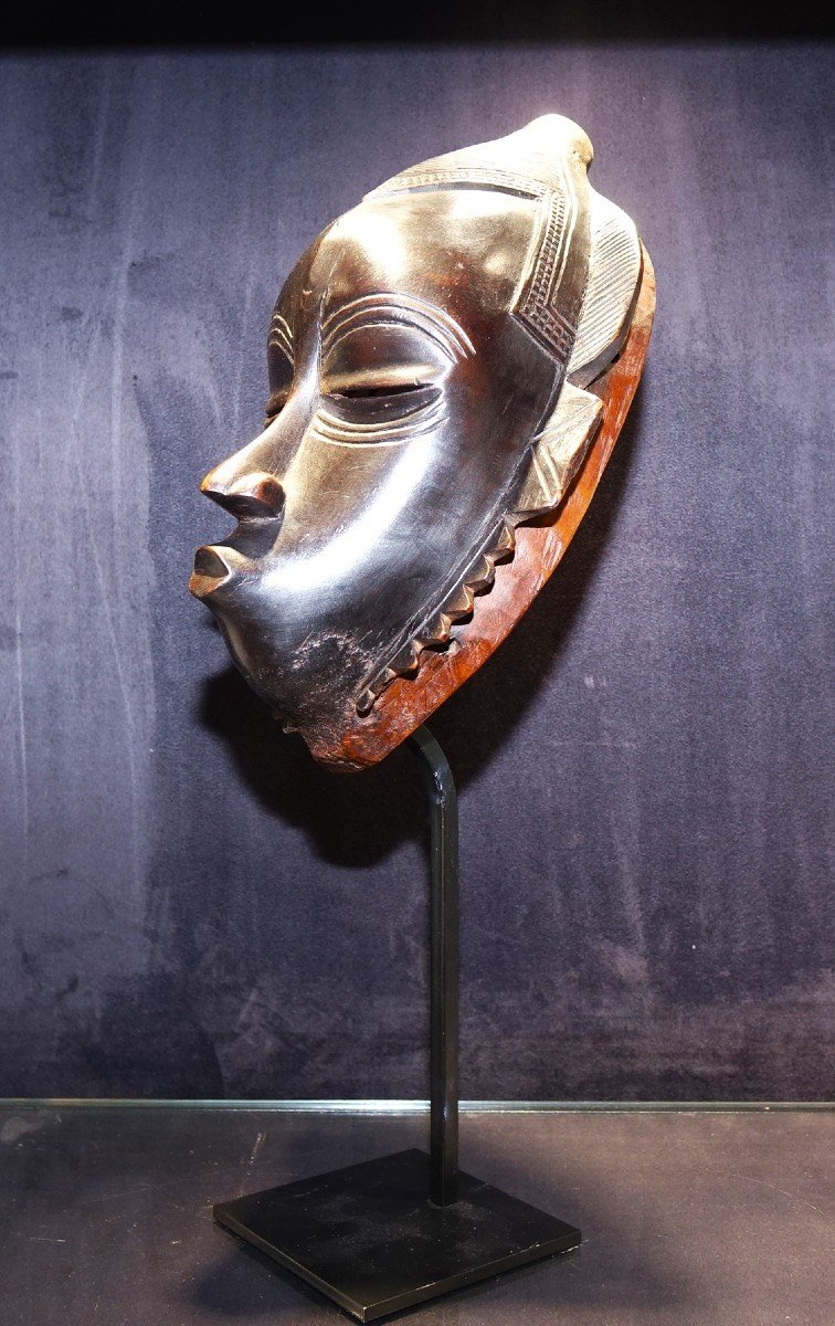African Wood Mask 1950-photo-3