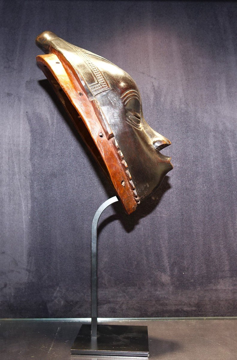 African Wood Mask 1950-photo-2