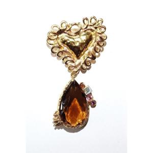 Christian Lacroix Brooch