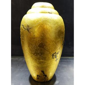 CHRISTOFLE Vase Art Déco 1930