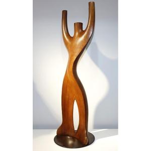 Ricardo Scarpa Teak Sculpture 1960