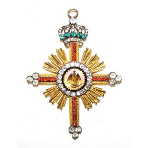 Freemasonry, Rose Croix Jewel, Circa 1800