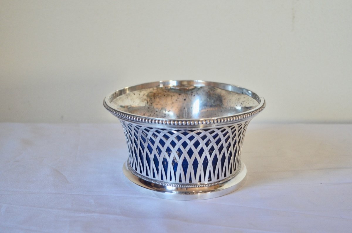 Table Planter In Sterling Silver Late 19th Century-photo-2