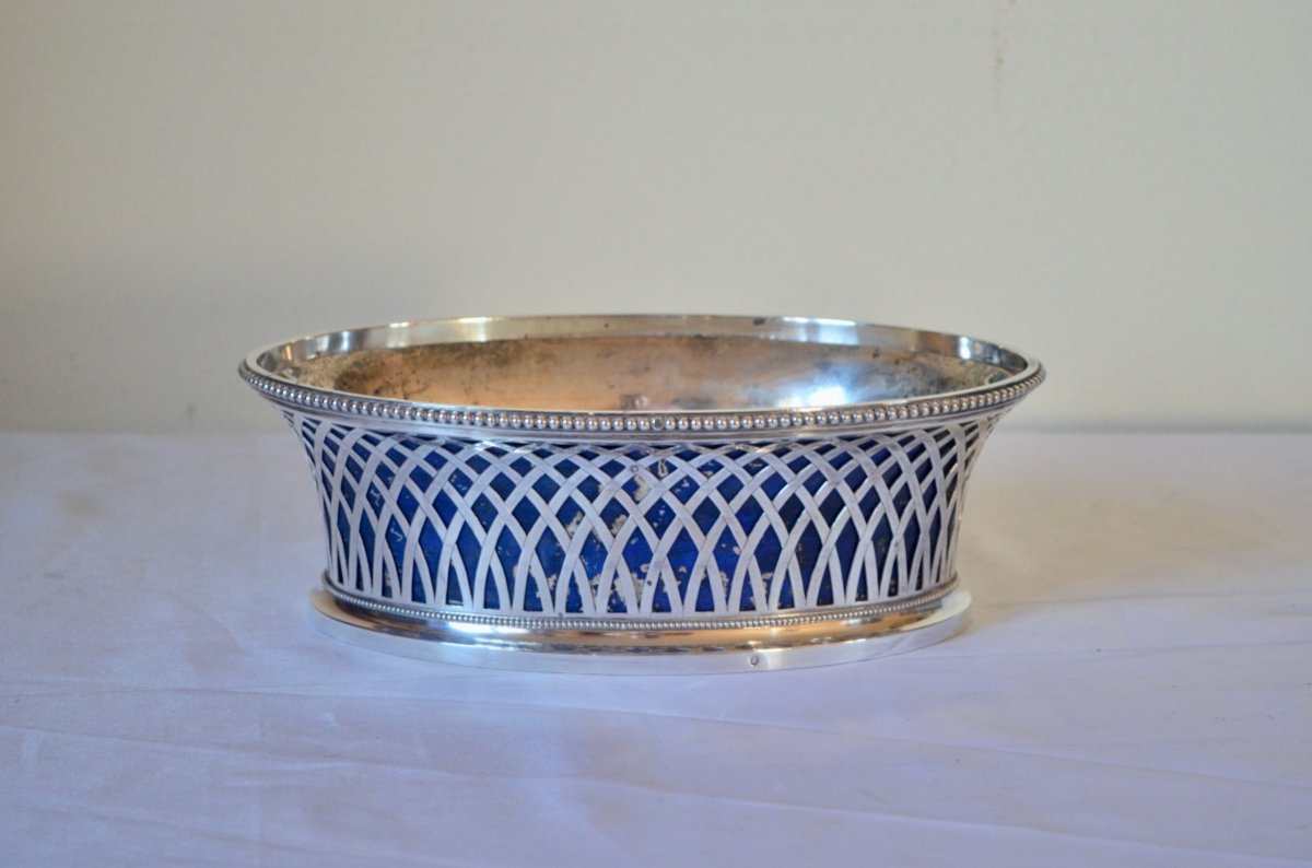 Table Planter In Sterling Silver Late 19th Century-photo-3