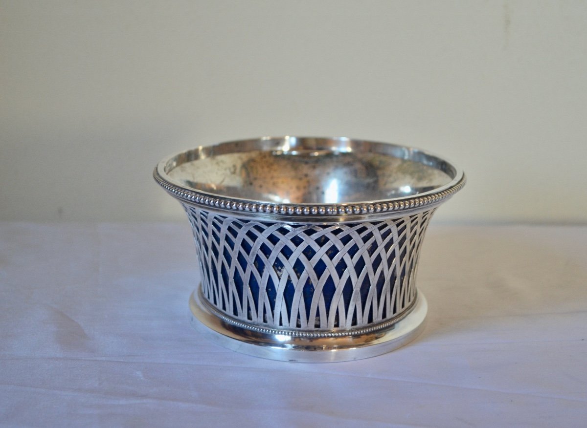 Table Planter In Sterling Silver Late 19th Century-photo-4