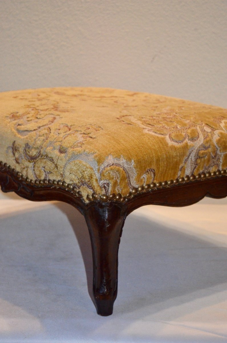 Louis XV Oak Footstool-photo-5