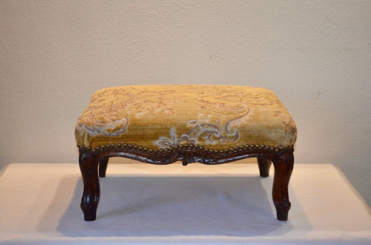 Louis XV Oak Footstool