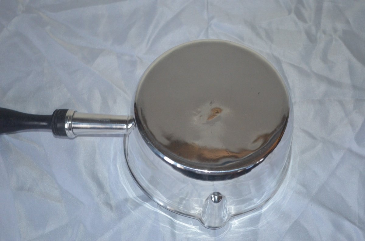 Saucepan In Sterling Silver Mid 19th Century-photo-5