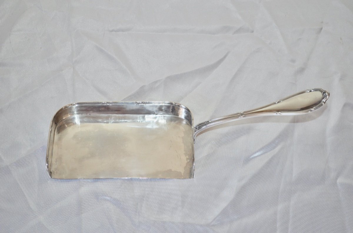 Crumb Shovel In Sterling Silver Late 19th Century