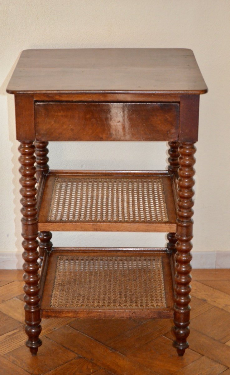 Walnut Side Table Early 19th Century-photo-2