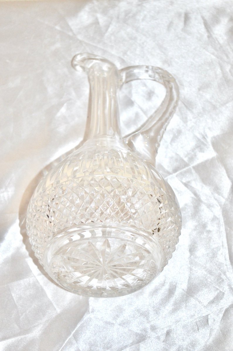 Aiguière En Cristal De Baccarat Fin 19eme Siècle -photo-4