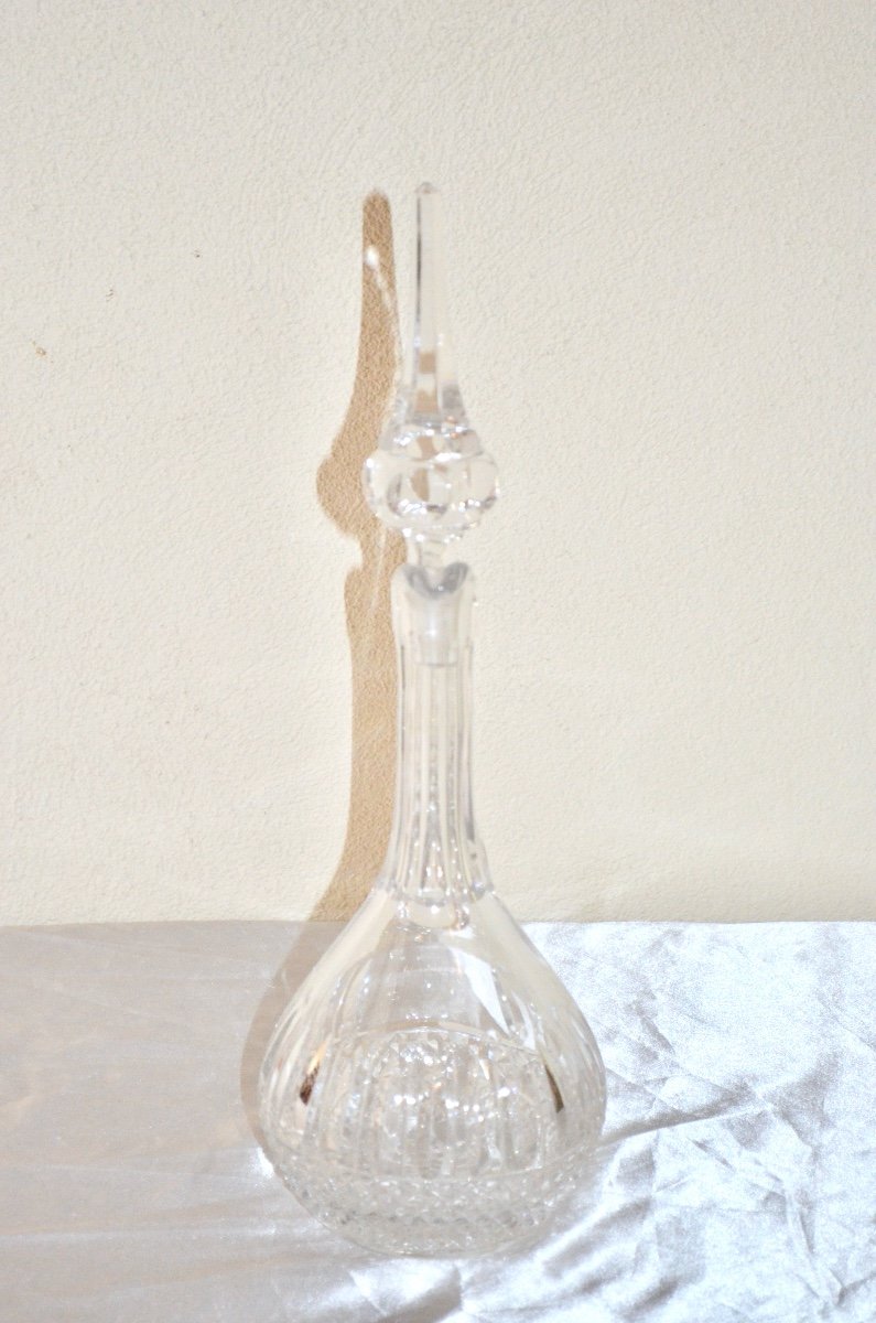 Aiguière En Cristal De Baccarat Fin 19eme Siècle 