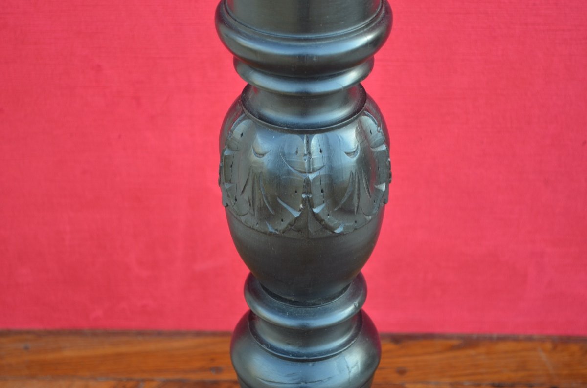 Napoleon III Period Wooden Column-photo-3
