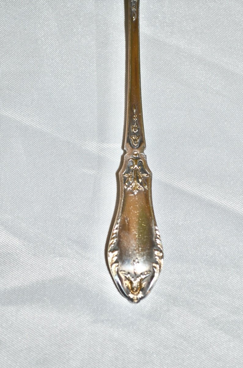 Ice Service In Sterling Silver Late 19th Century By Victor Boivin -photo-7
