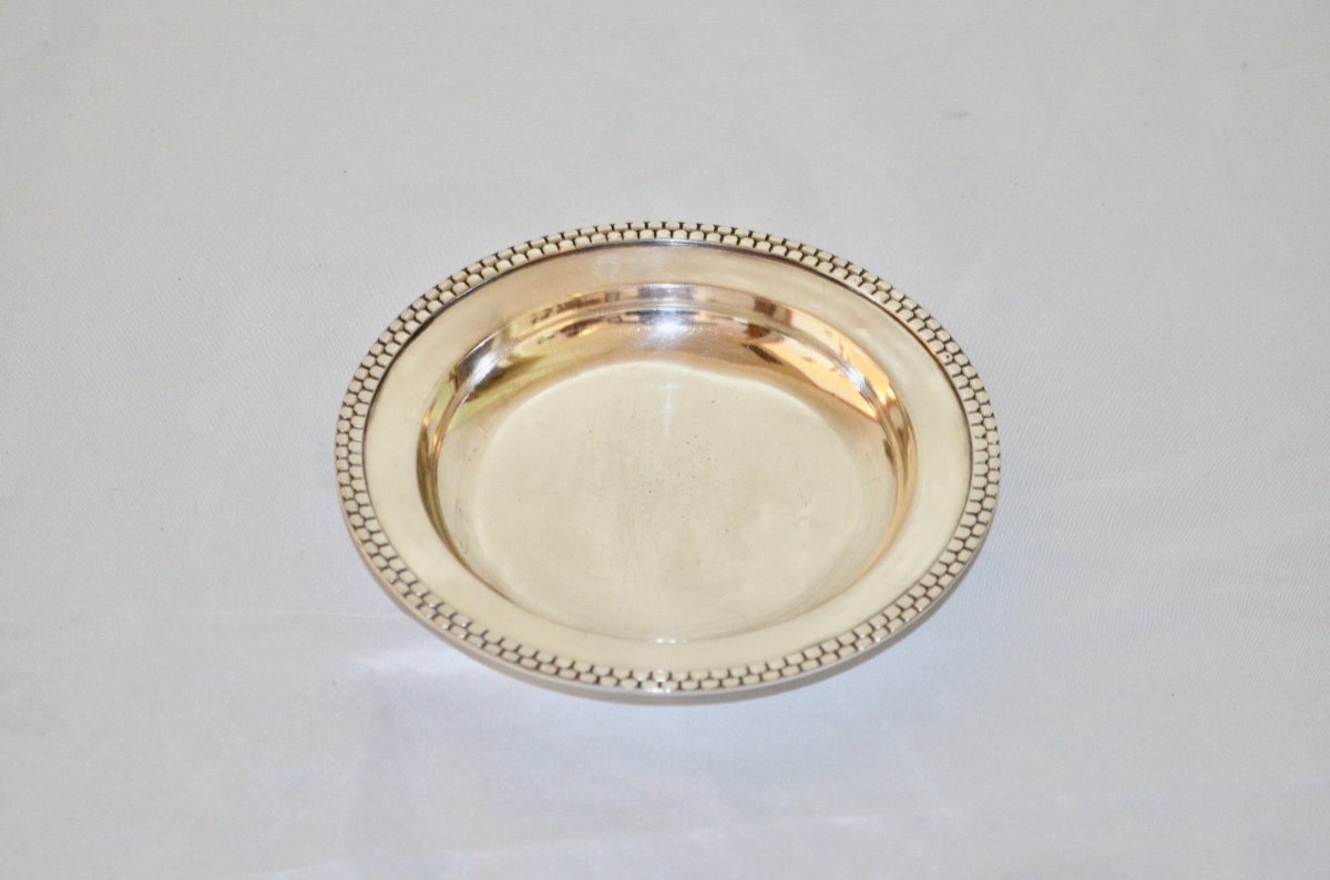 Bottle Coasters In Sterling Silver Art Deco Period By Puiforcat 