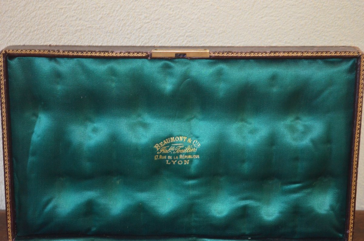 Set Of 12 Vermeil Coffee Spoons By émile Puiforcat -photo-2