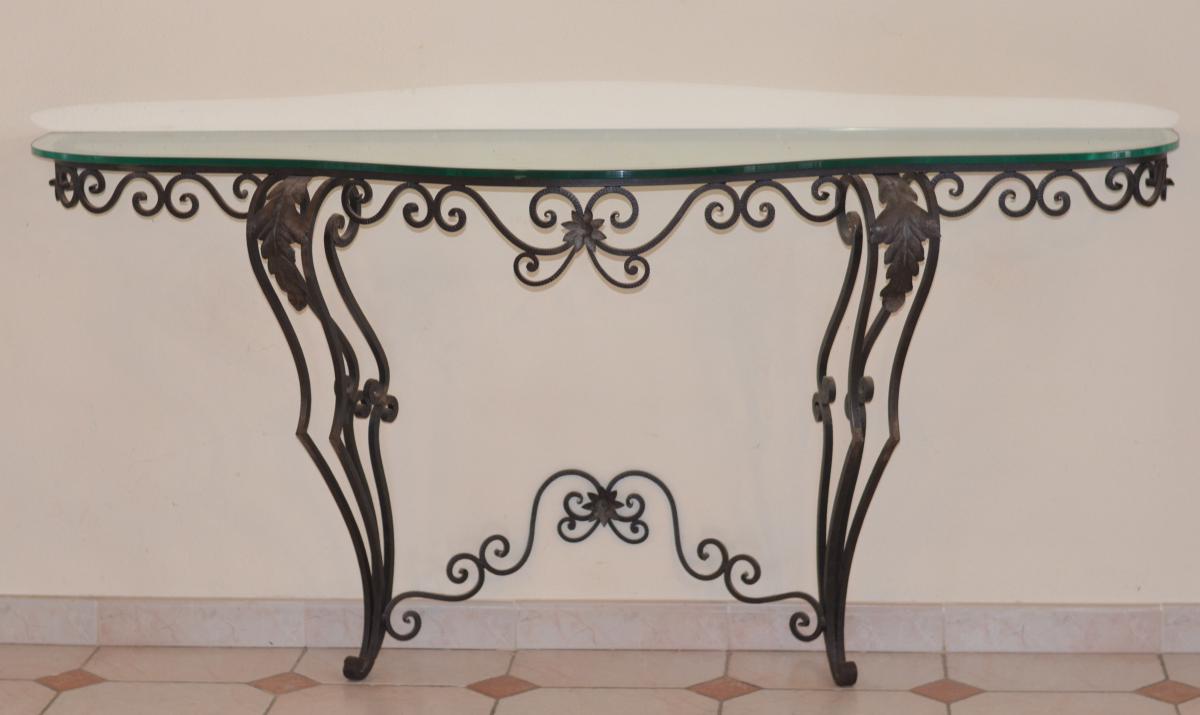 Wrought Iron Console-photo-2