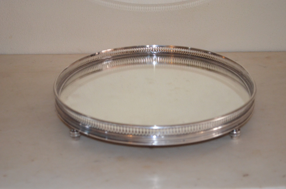 19th Century Solid Silver Odiot Centerpiece -photo-4