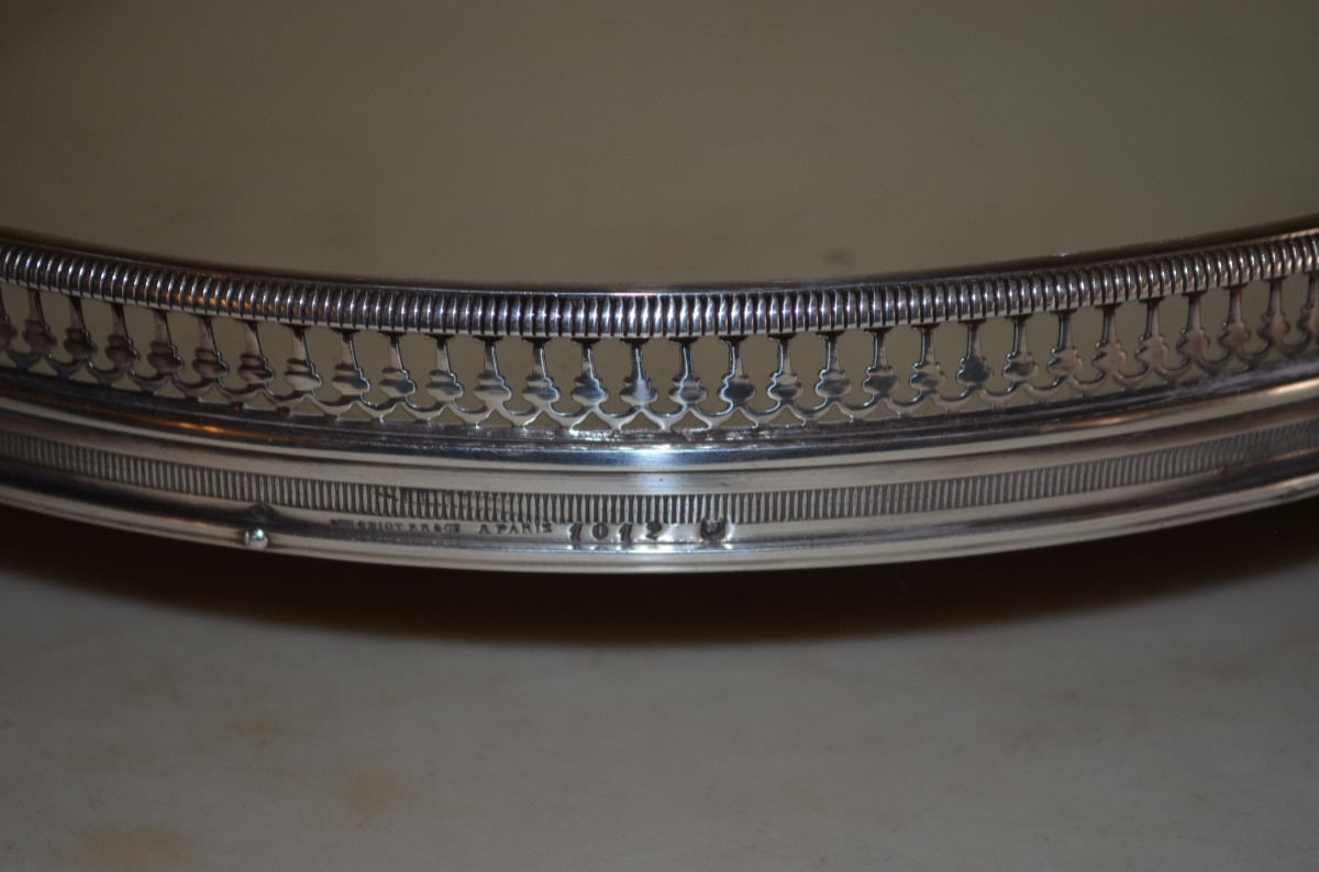 19th Century Solid Silver Odiot Centerpiece -photo-2