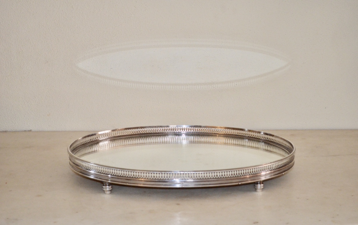 19th Century Solid Silver Odiot Centerpiece -photo-5