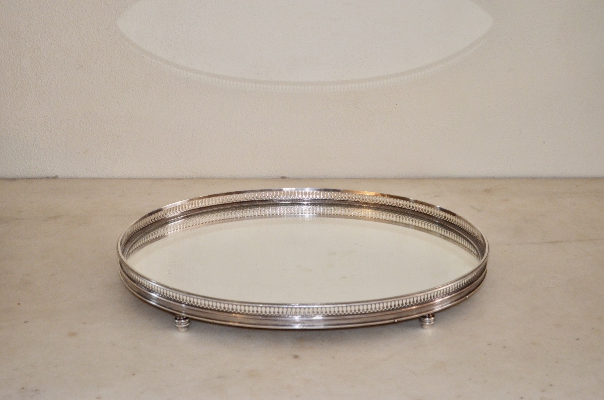 19th Century Solid Silver Odiot Centerpiece 