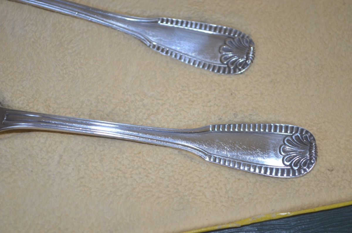 Solid Silver And Vermeil Ice Cream Service, Late 19th Century -photo-3